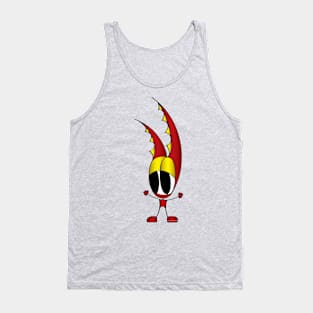 Funny Cartoon Character Tank Top